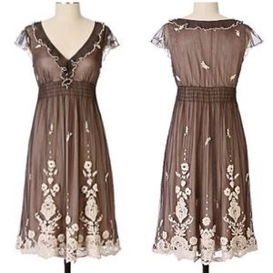 ANTHROPOLOGIE Laurel Run Dress